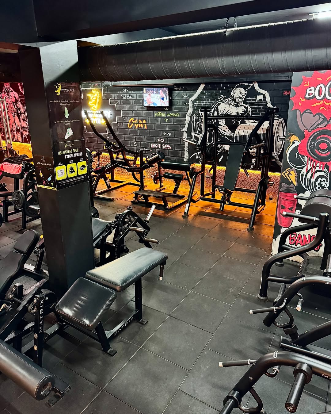 Olympic Jafy Gym training floor